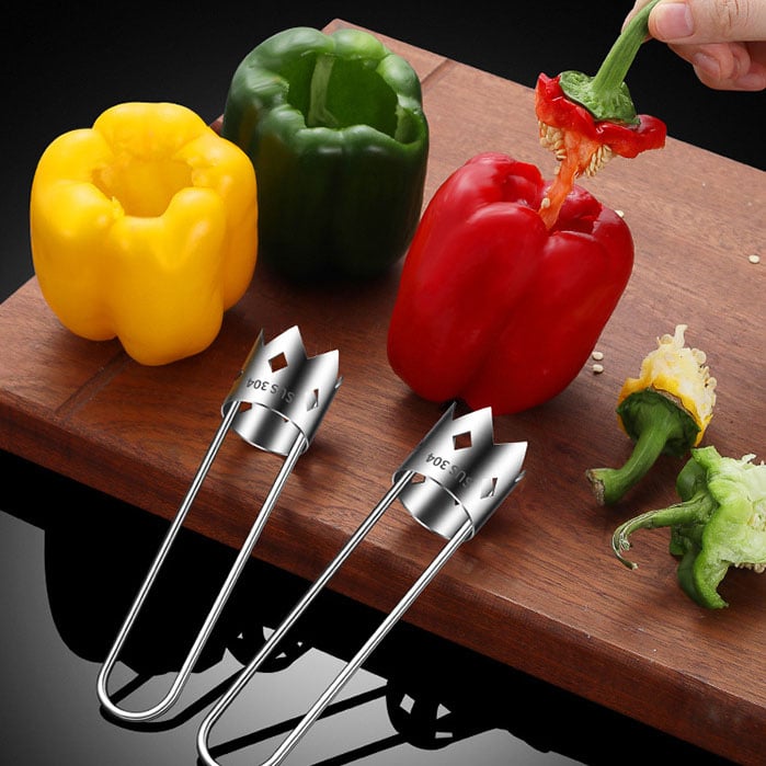 Maliben | 🍅304 Stainless Steel Multi-Use Core Remover🍎