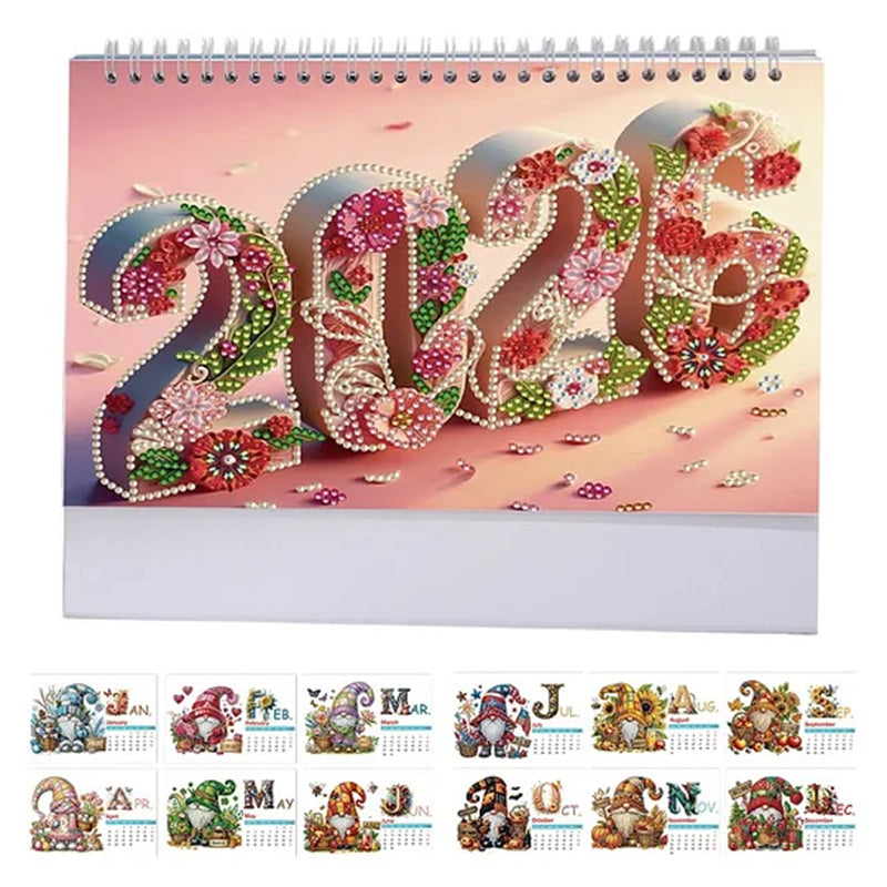 Maliben | Glimmercraft - Shiny 2026 Diy Calendar To Beautify Your Workspace