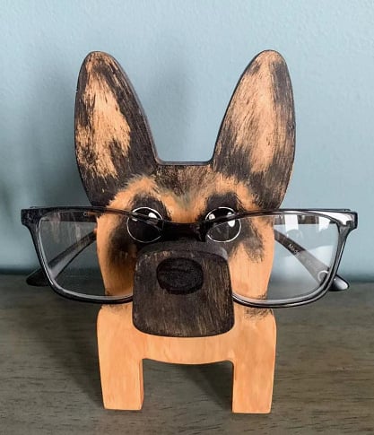 Maliben | Wooden Glasses Stand With Animals