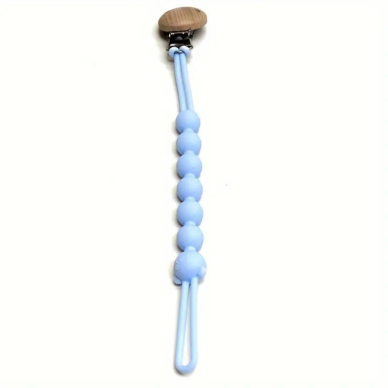 Maliben | Bear Pacifier Chain With Clip
