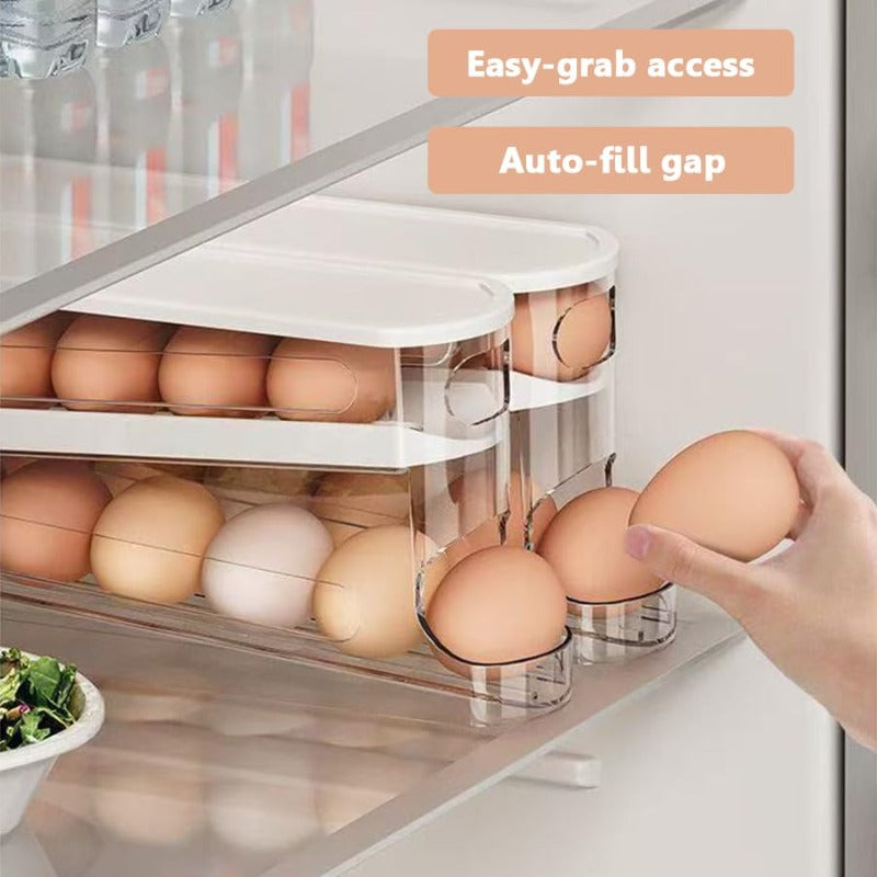 Maliben | Gravity-Fed Egg Organizer