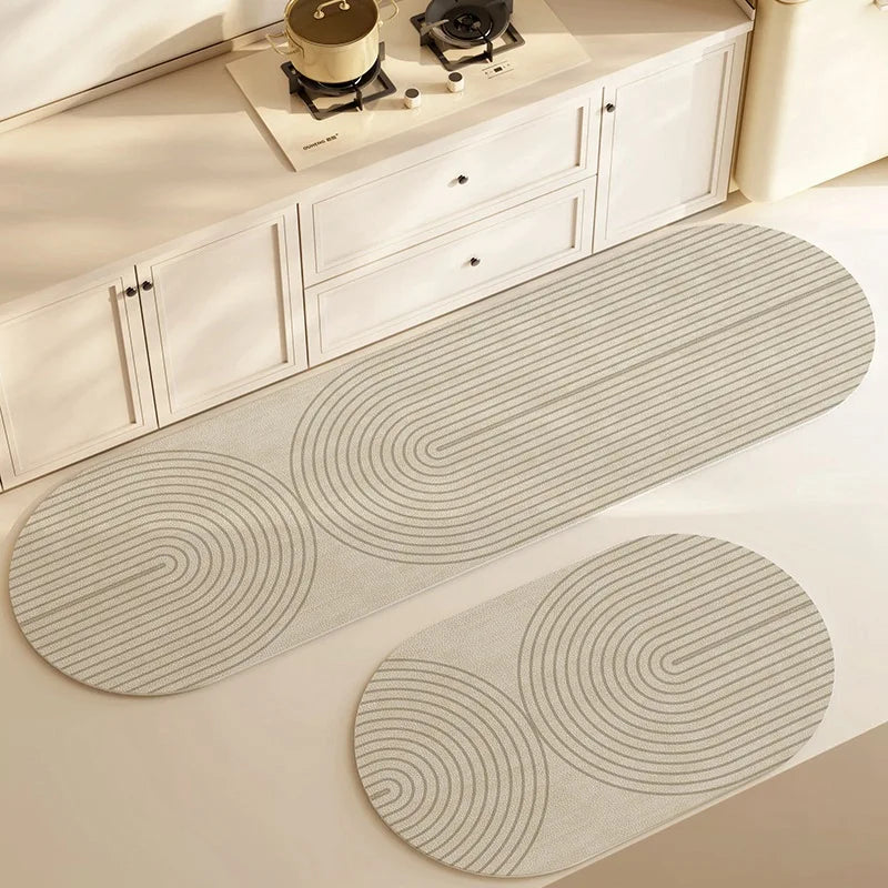 Maliben | Bath Mat Absorbent Non Slip Kitchen Rug
