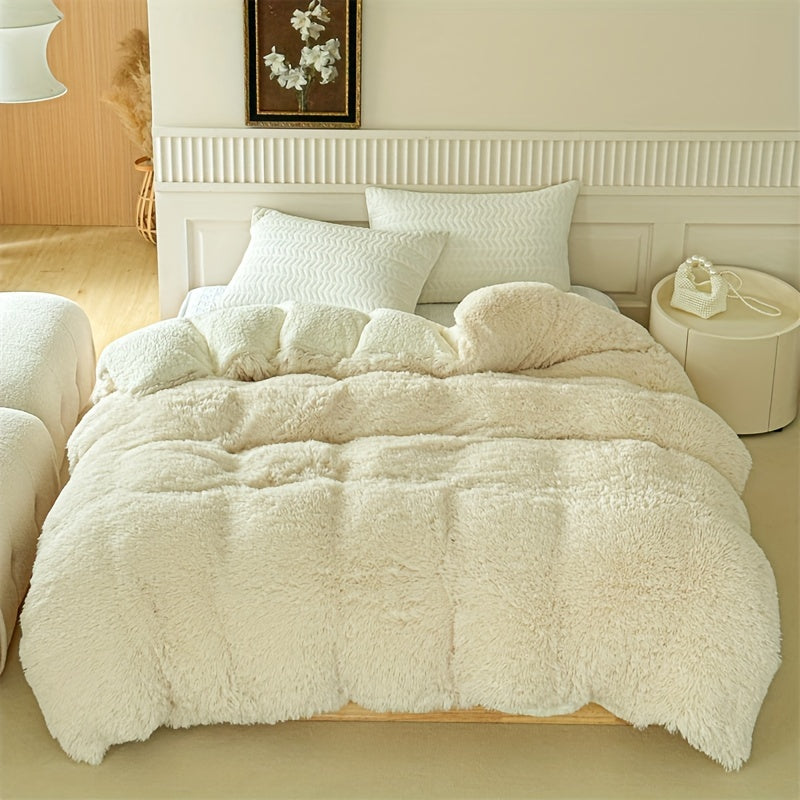 Maliben | Luxury Thick Lambskin Blanket For Warmth And Elegance