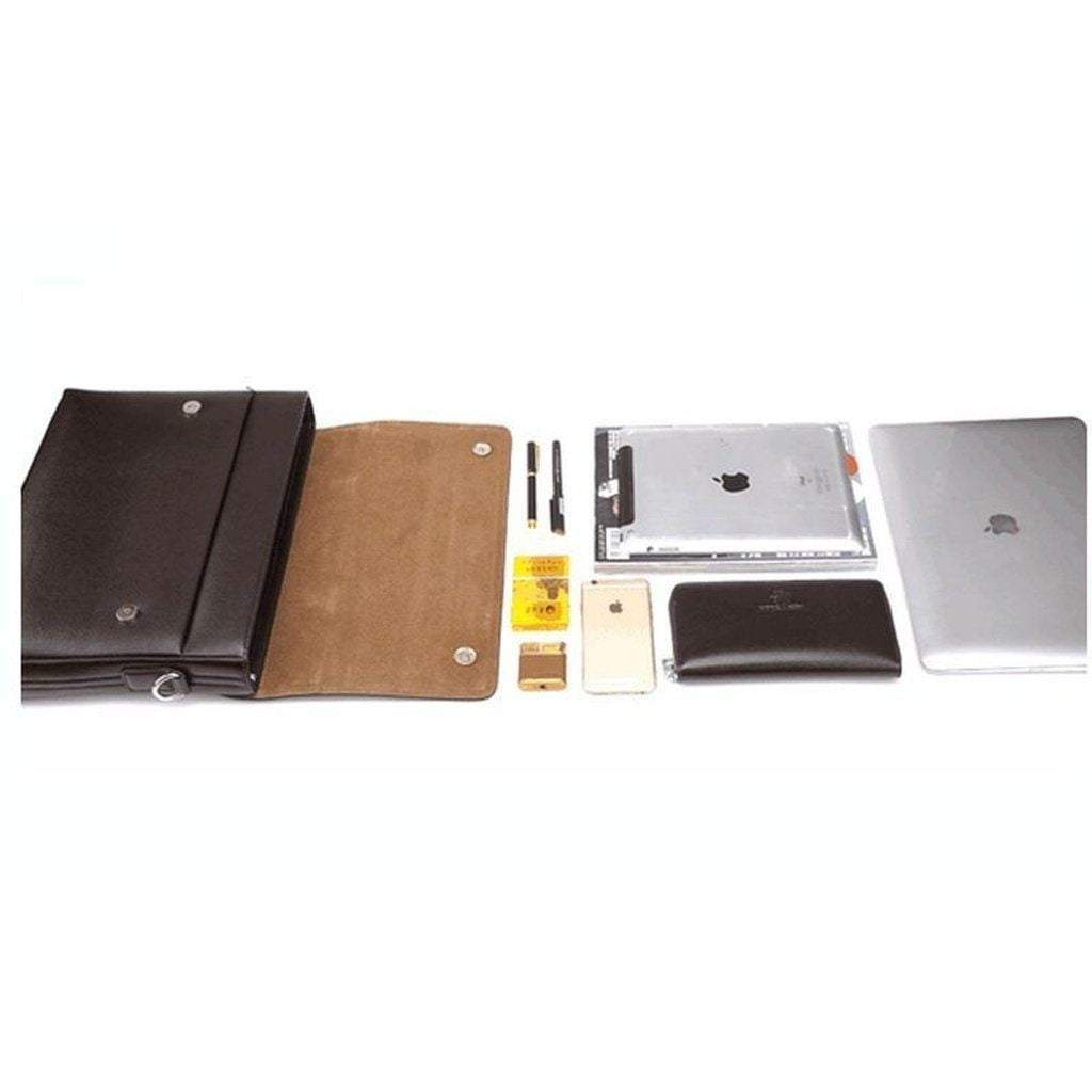 Maliben | New Business Mens Leather Briefcase