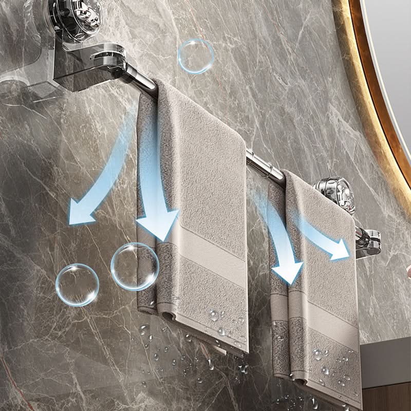 Maliben | Flexigrip Towel Holder — Unleash Your Spatial Freedom With Stylish Organization Without Drilling Holes!
