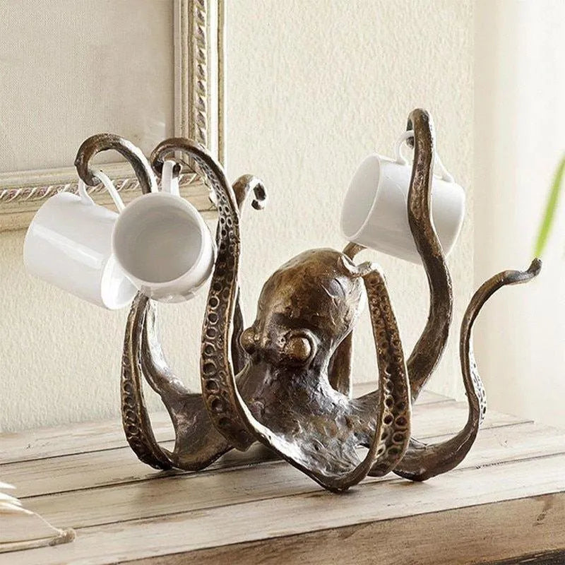 Maliben | Octopus Cup Holder Table Decoration Statue