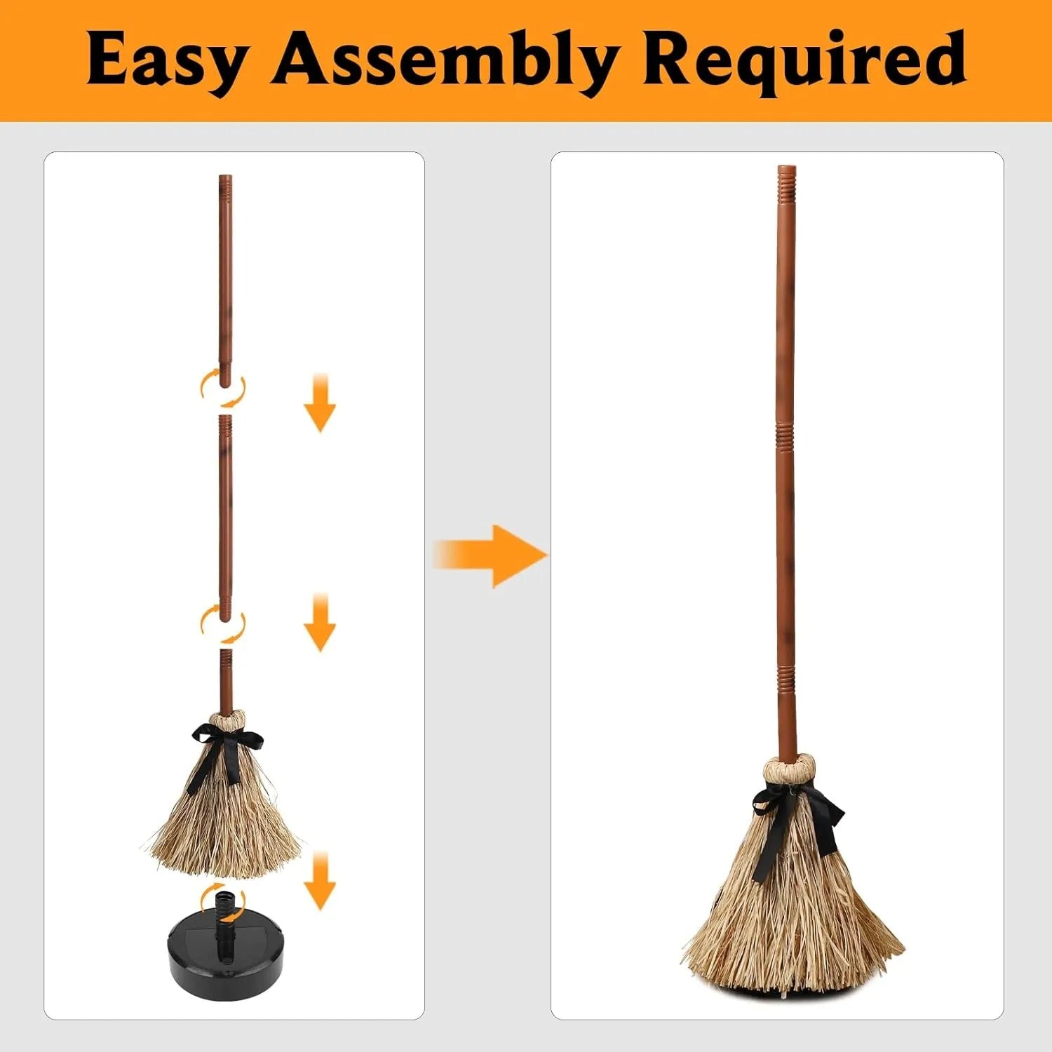 Maliben | Floating Phantombroom — Enchant Your Halloween Party With Haunting Floating And Evil Laughter