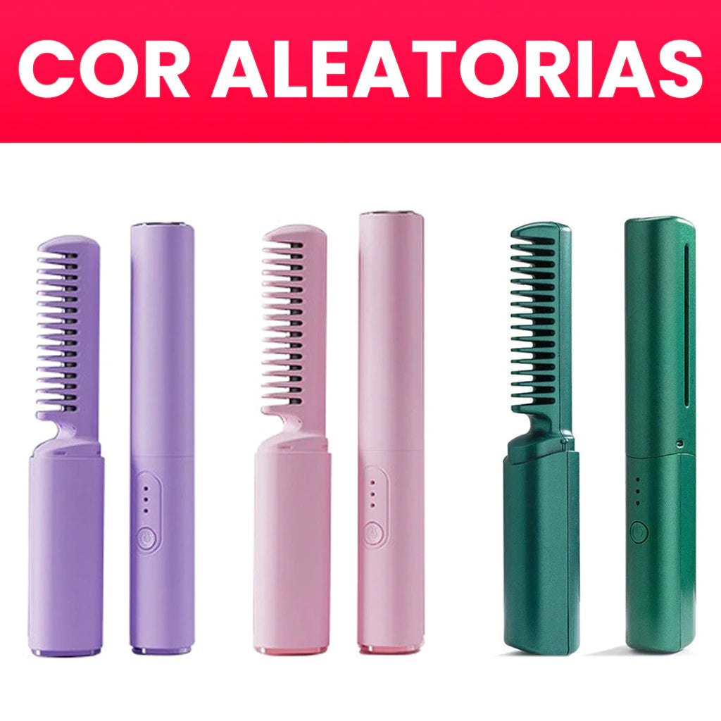 Maliben | Glatzza MIni-Smoothing Brush — Silky Smooth Dream Hair in 60 Seconds That Captivates All Eyes!