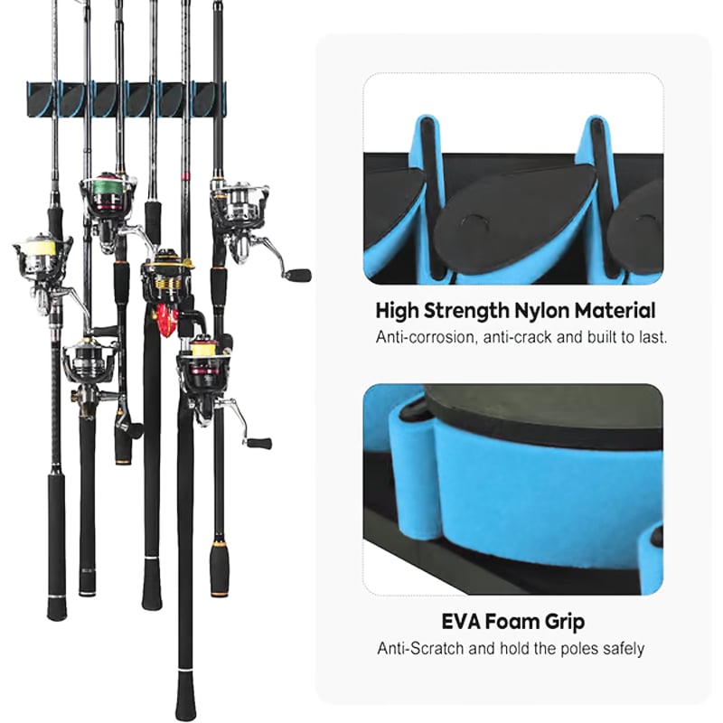 Maliben | Rodrack Max – Finally Store Your Fishing Rods Neatly