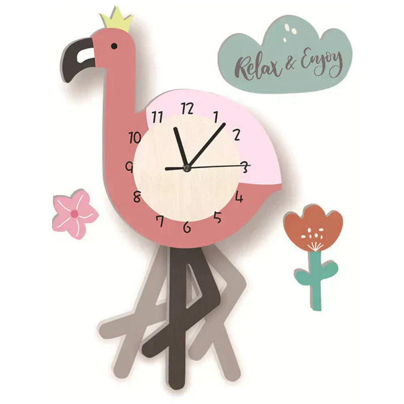 Maliben | Children's pendulum clock with animal designs