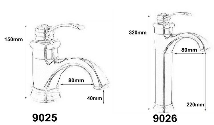 Maliben | Antique Brass Tap Bathroom Fixtures Faucet Sink Mixer Tap
