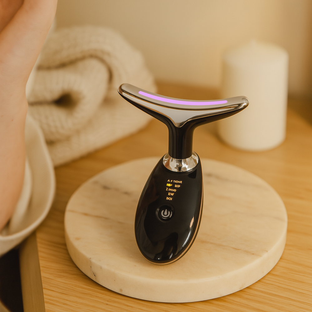 Maliben | Led Massage Device Against Wrinkles - Face And Neck