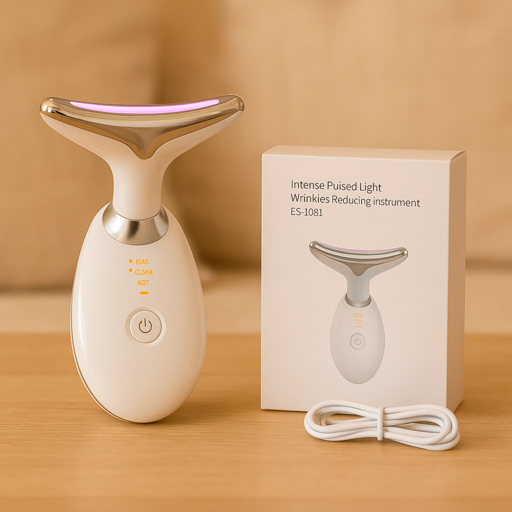 Maliben | Led Massage Device Against Wrinkles - Face And Neck