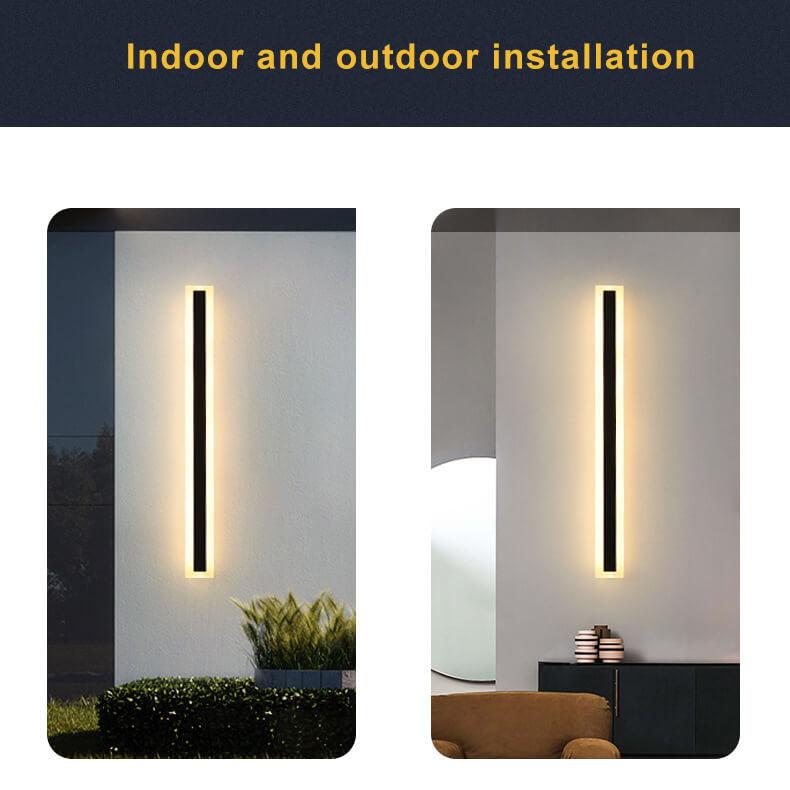 Maliben | Elegant Led Outdoor Wall Lamp - Modern Atmosphere And Style