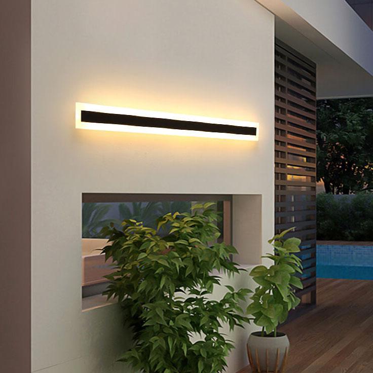 Maliben | Elegant Led Outdoor Wall Lamp - Modern Atmosphere And Style