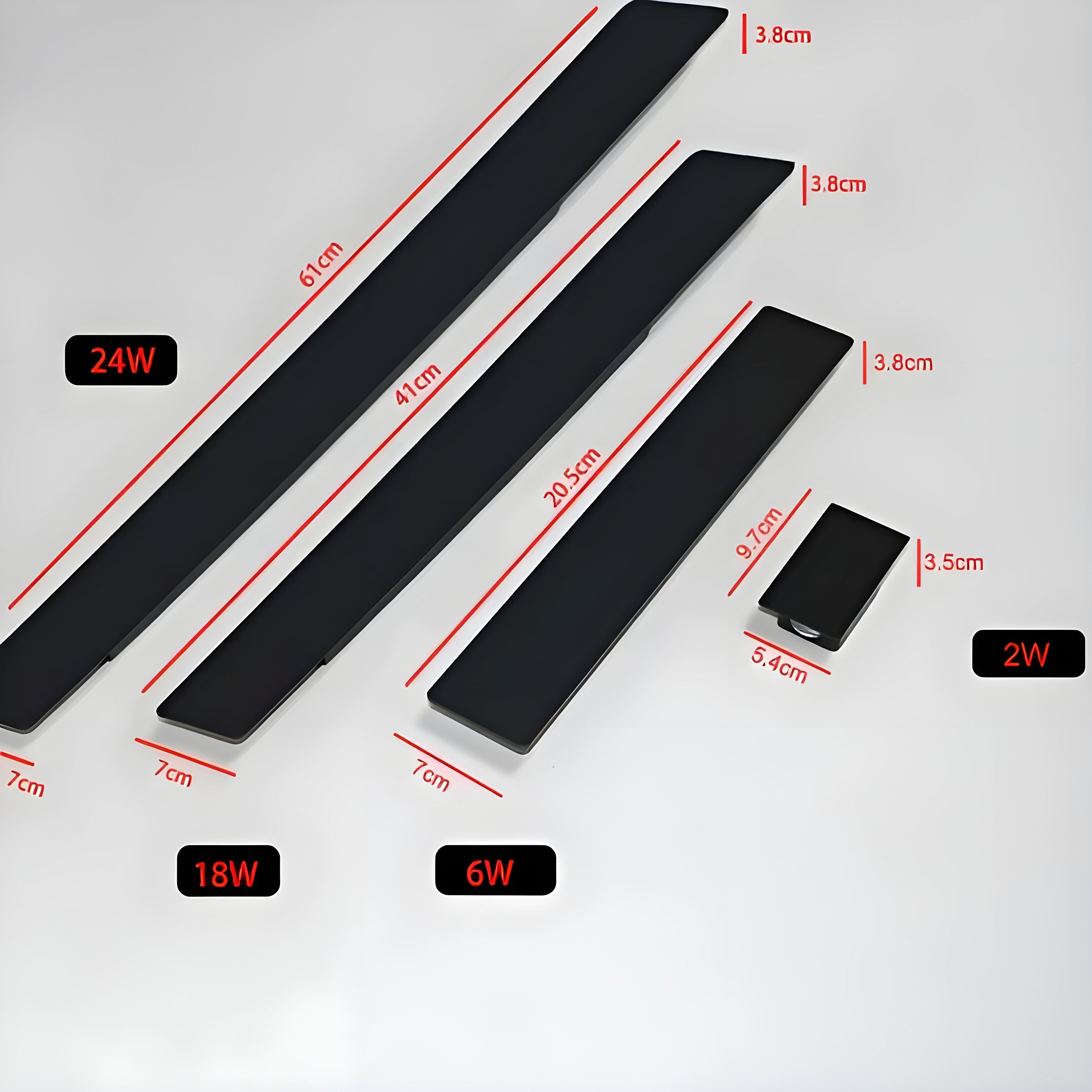 Maliben | Applique Led Luxewall - Outdoor - Modern - Aluminum