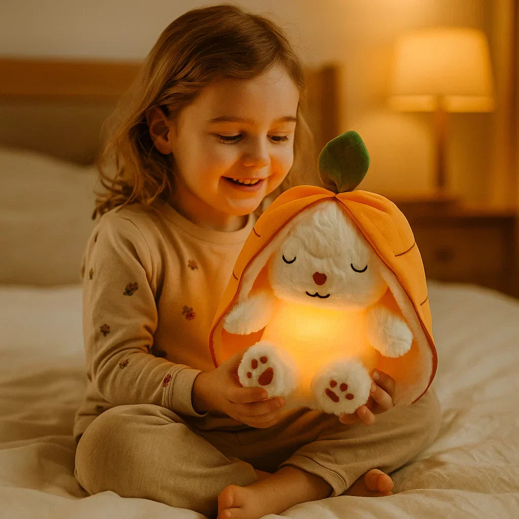 Maliben | Soothing Carrot Bunny Plush Toy