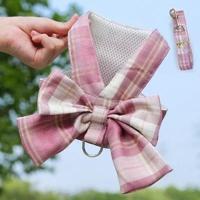 Maliben | AURÉLIEN Harness – Adjustable Dog Harness with Stylish Bow Design