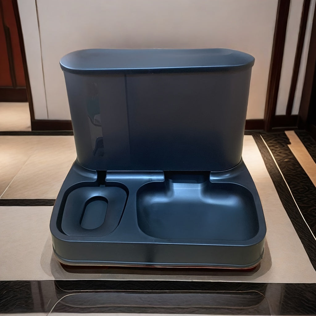 Maliben | Food & Water Dispenser Cativa Duo | Automatic & Time-SavIng | 2-in-1 System | For Cats & Small Animals
