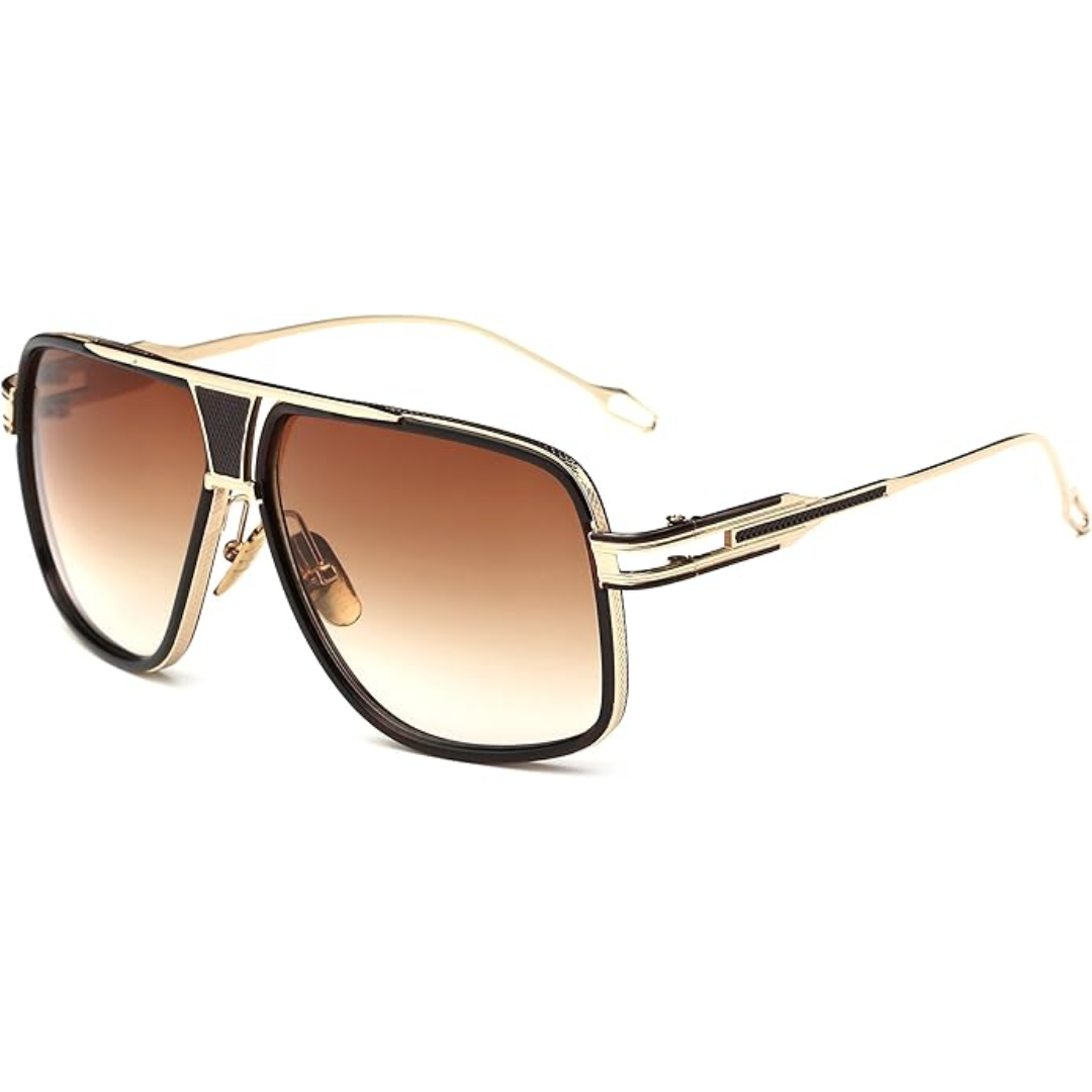 Maliben | Men’S Aviator Sunglasses With Alloy Frame And Uv Protection
