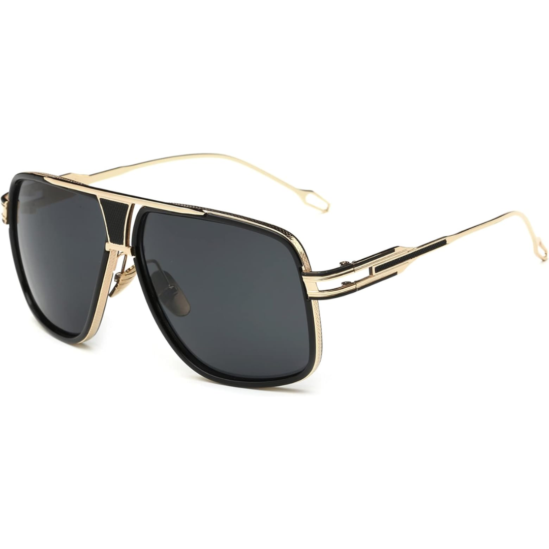 Maliben | Men’S Aviator Sunglasses With Alloy Frame And Uv Protection