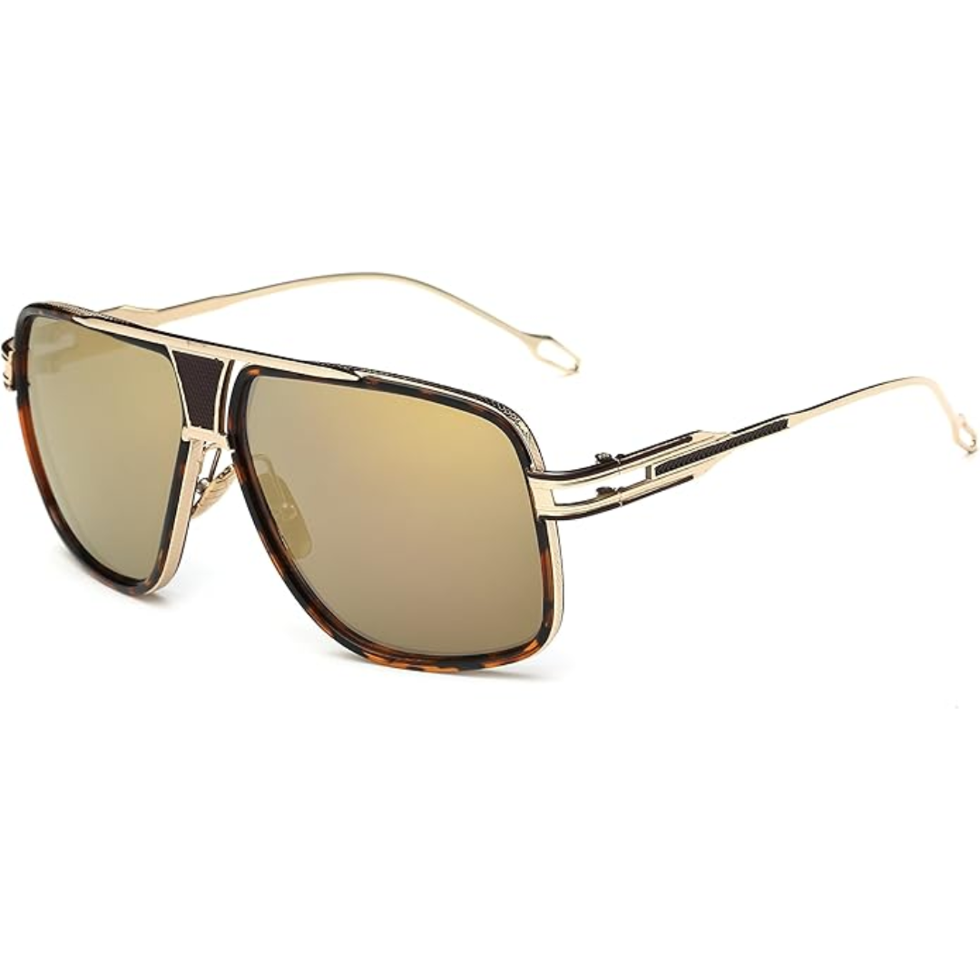 Maliben | Men’S Aviator Sunglasses With Alloy Frame And Uv Protection