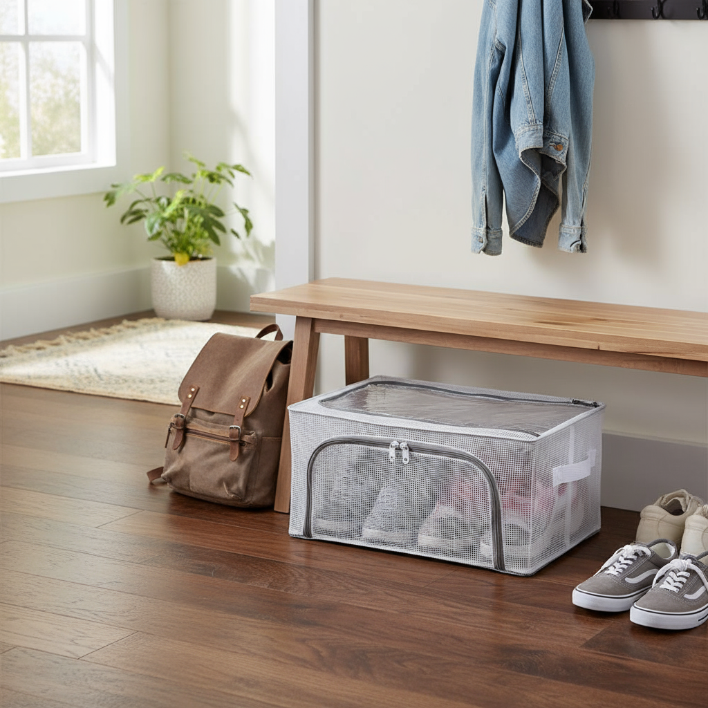 Maliben | Foldable Stackable Shoe Storage Organizer