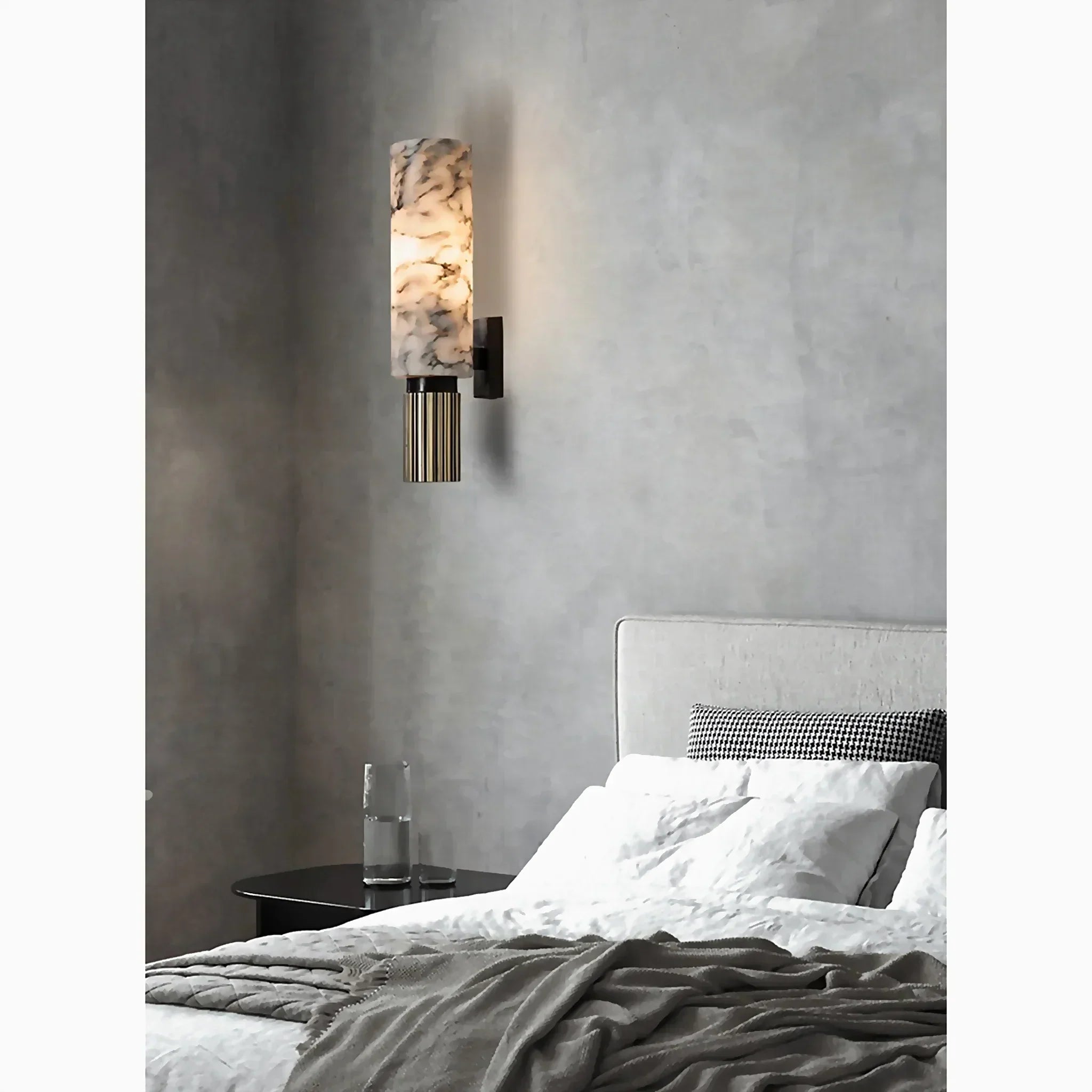 Maliben | Stylish Marble Wall Lamp - For Luxury And Atmospheric Interior