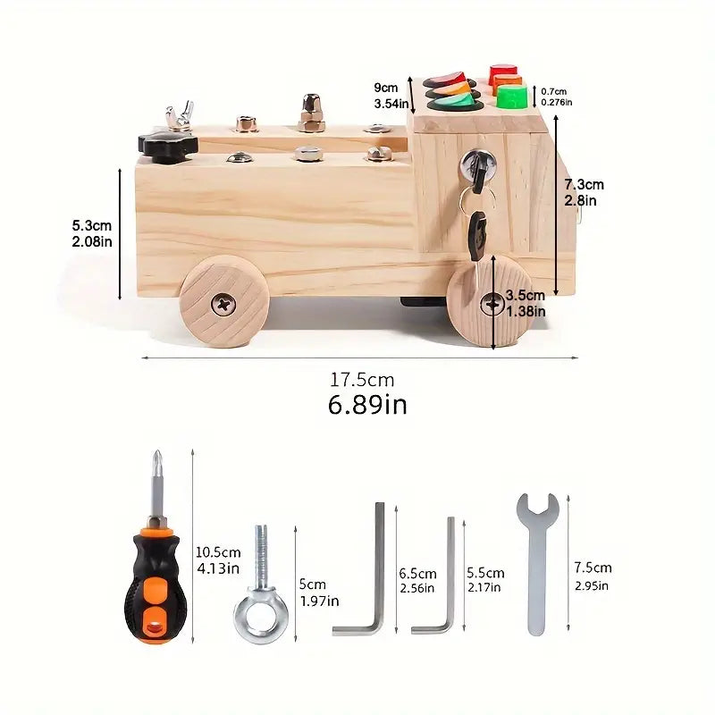 Maliben | Montessori Busy Board - Learn And Play With Leds