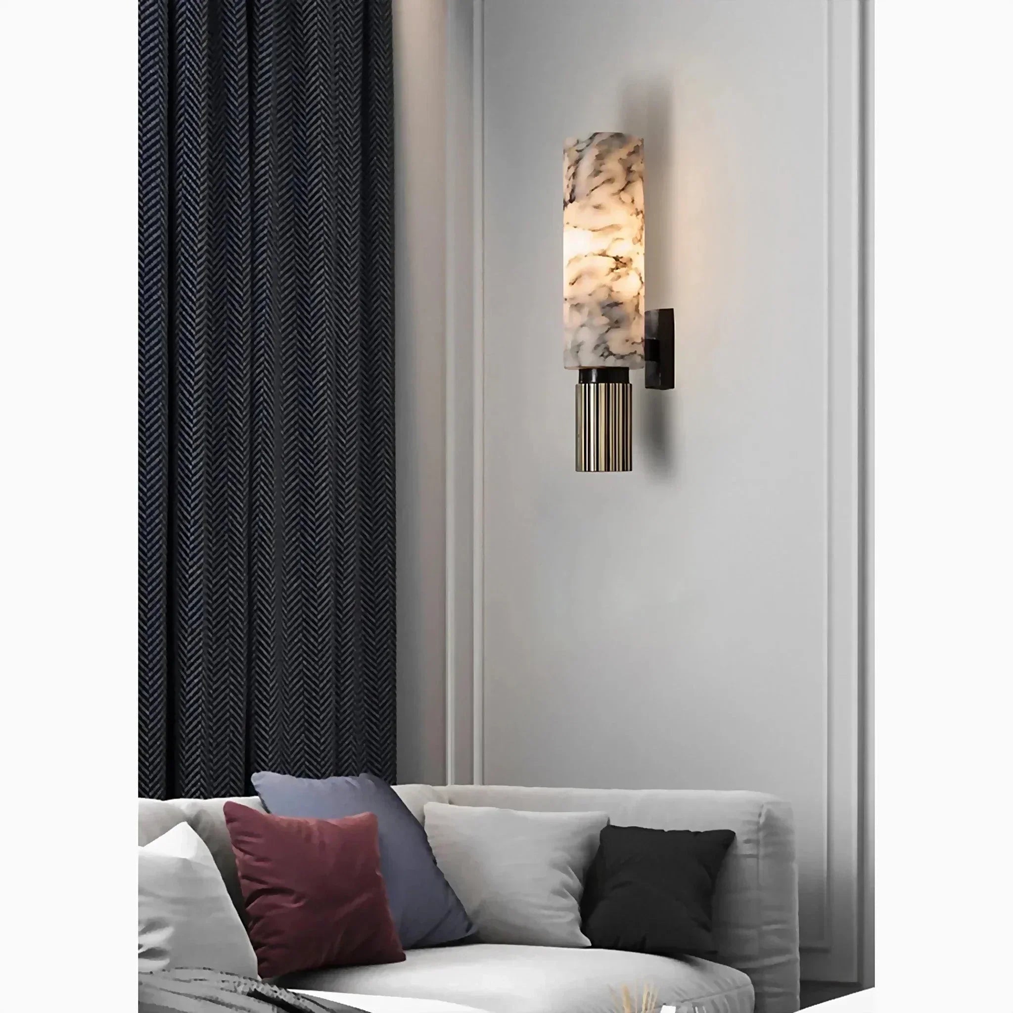 Maliben | Stylish Marble Wall Lamp - For Luxury And Atmospheric Interior