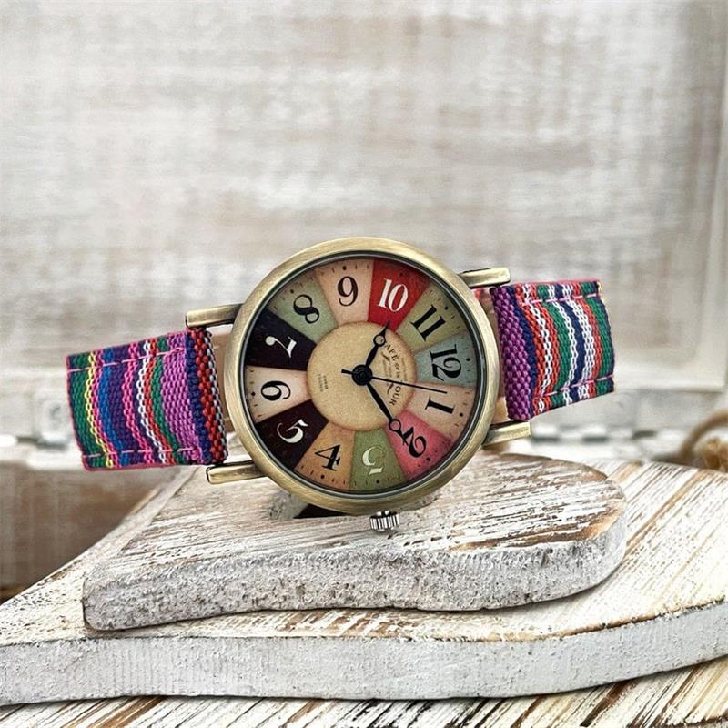 Maliben | With Multicolored Rainbow Pattern