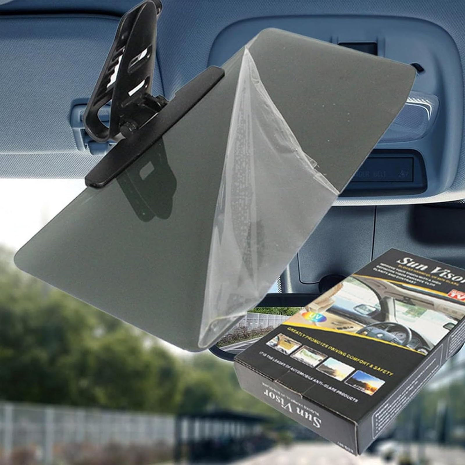 Maliben | Car Sun Visor With Polarized Glare Protection