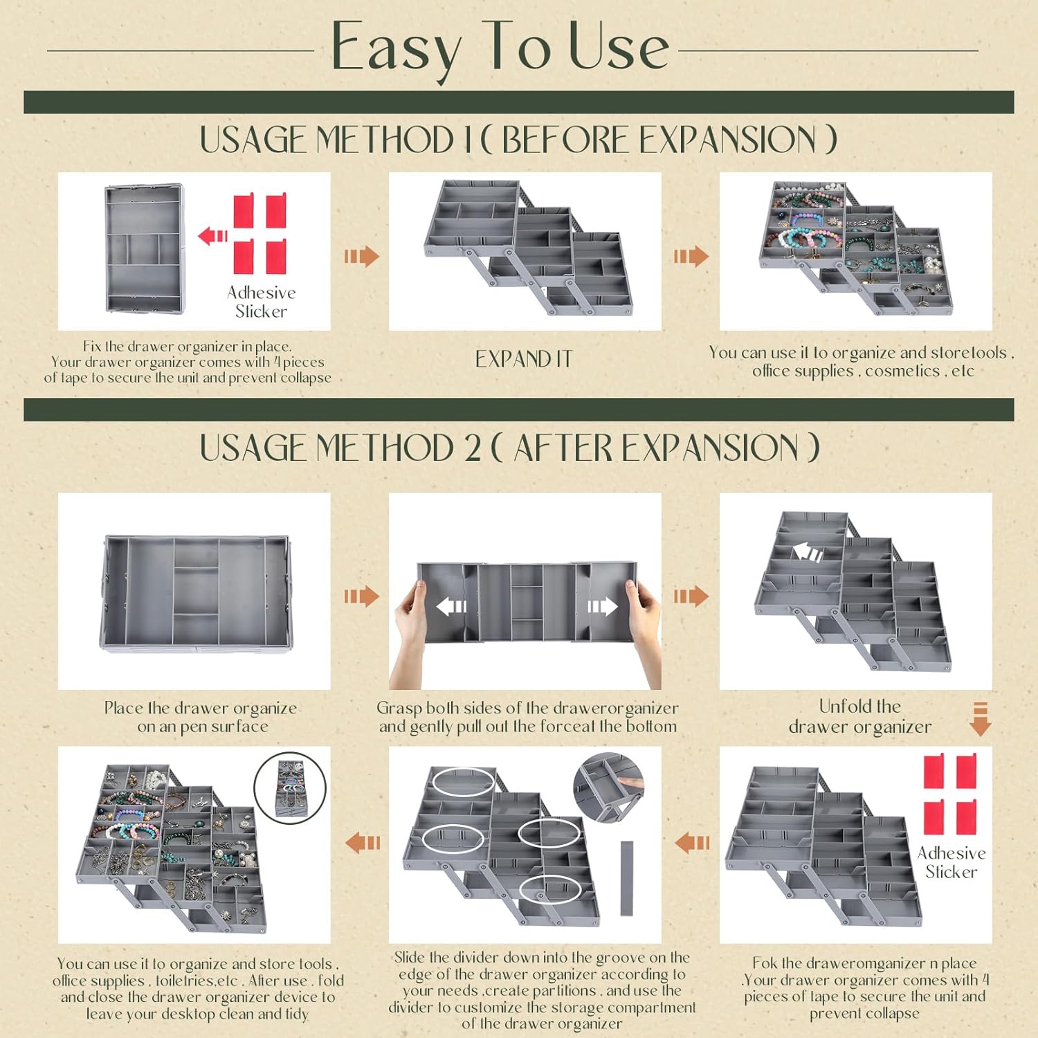 Maliben | Orgamaster Pro — FInally Sparkling Clean Order And Maximum Space in Seconds!