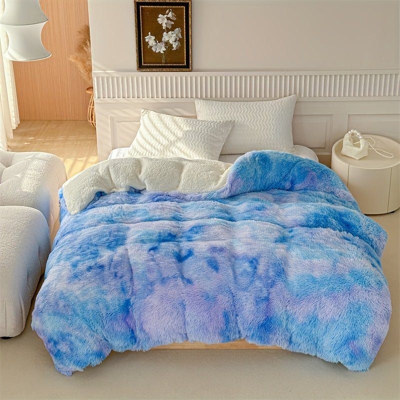 Maliben | Luxury Thick Lambskin Blanket For Warmth And Elegance