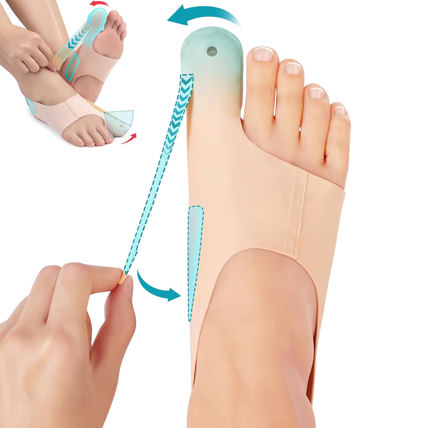Maliben OrthoFlex Bunion Corrector — Hallux Valgus Relief Brace