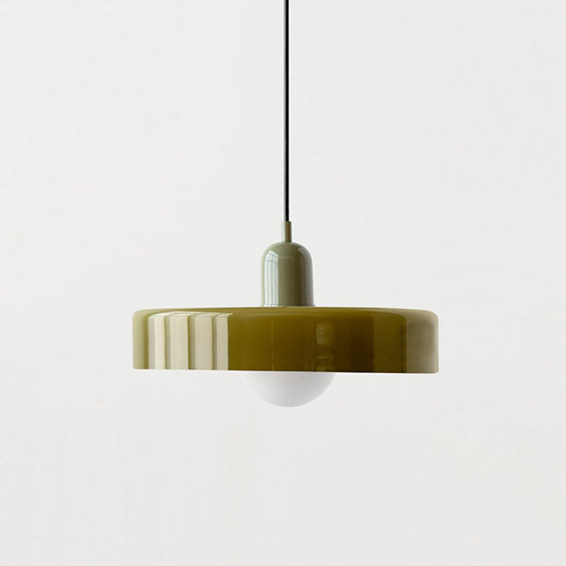 Maliben StiloGlas Pendant Lamp — Bauhaus Stained-Glass Light