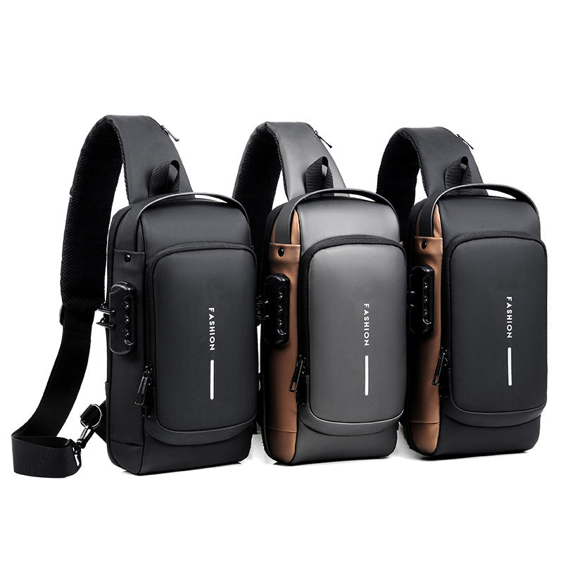 Maliben | Casual Multifuntional Anti-Theft Chest Bag For Men