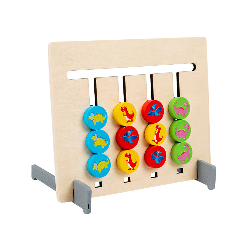 Maliben | 2-Sided Logic Sliding Puzzle Made Of Wood