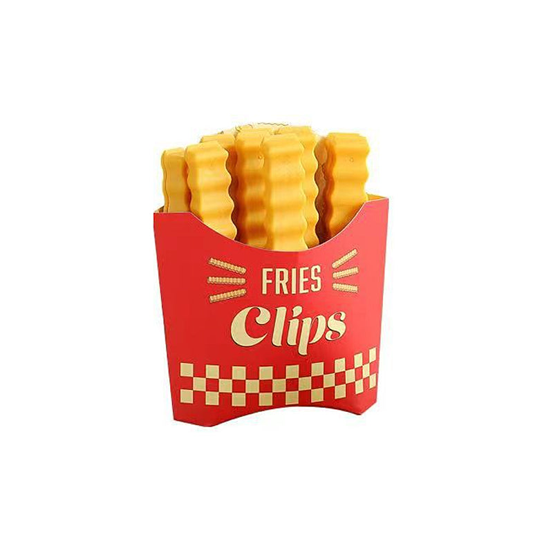 Maliben | Funny Magnetic French Fries Food Closure Clip