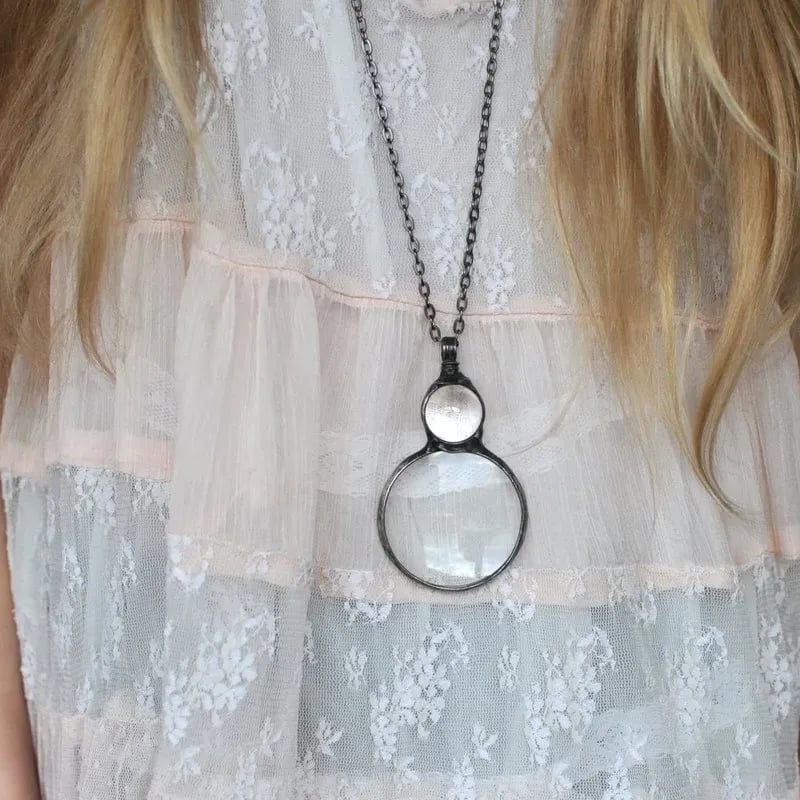 Maliben | Necklace With Magnifying Pendant