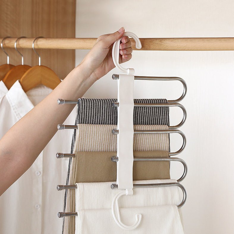 Maliben | Rackhanger - 5 In 1 - Multifunctional - Space-Saving - Practical - Stylish Design