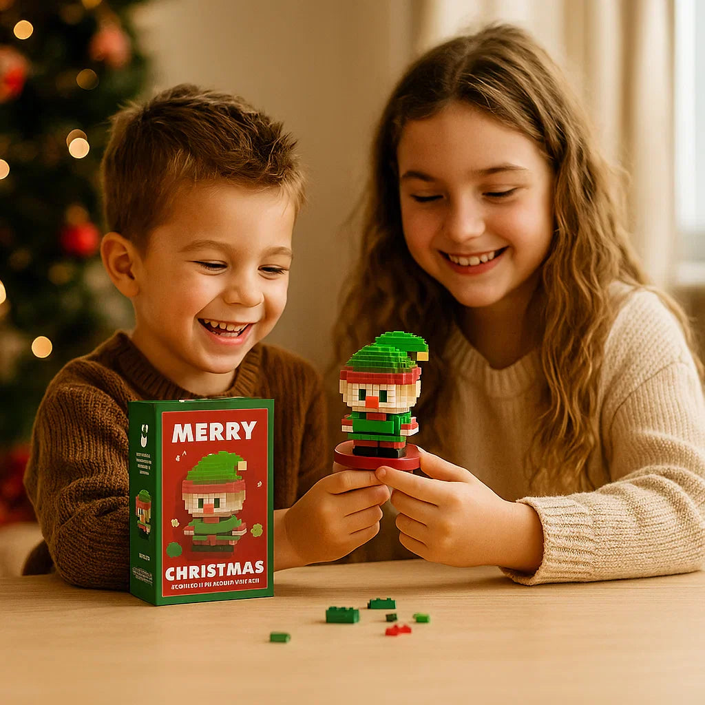 Maliben | Creative Building Block Christmas Figures - Fun For The Whole Family