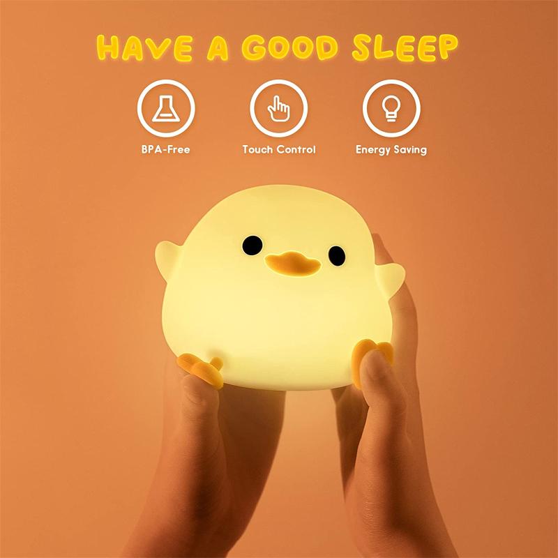 Maliben | Duckielight | Calming Night Light For Better Sleep - Dimmable Children's Lamp