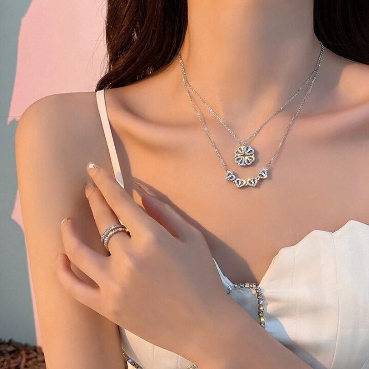 Maliben | Four-Leaf Clover Necklace For Women