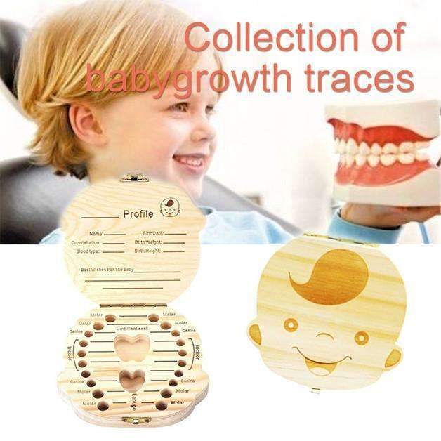 Maliben | Baby Tooth Box - Save Your Babies' Teeth!