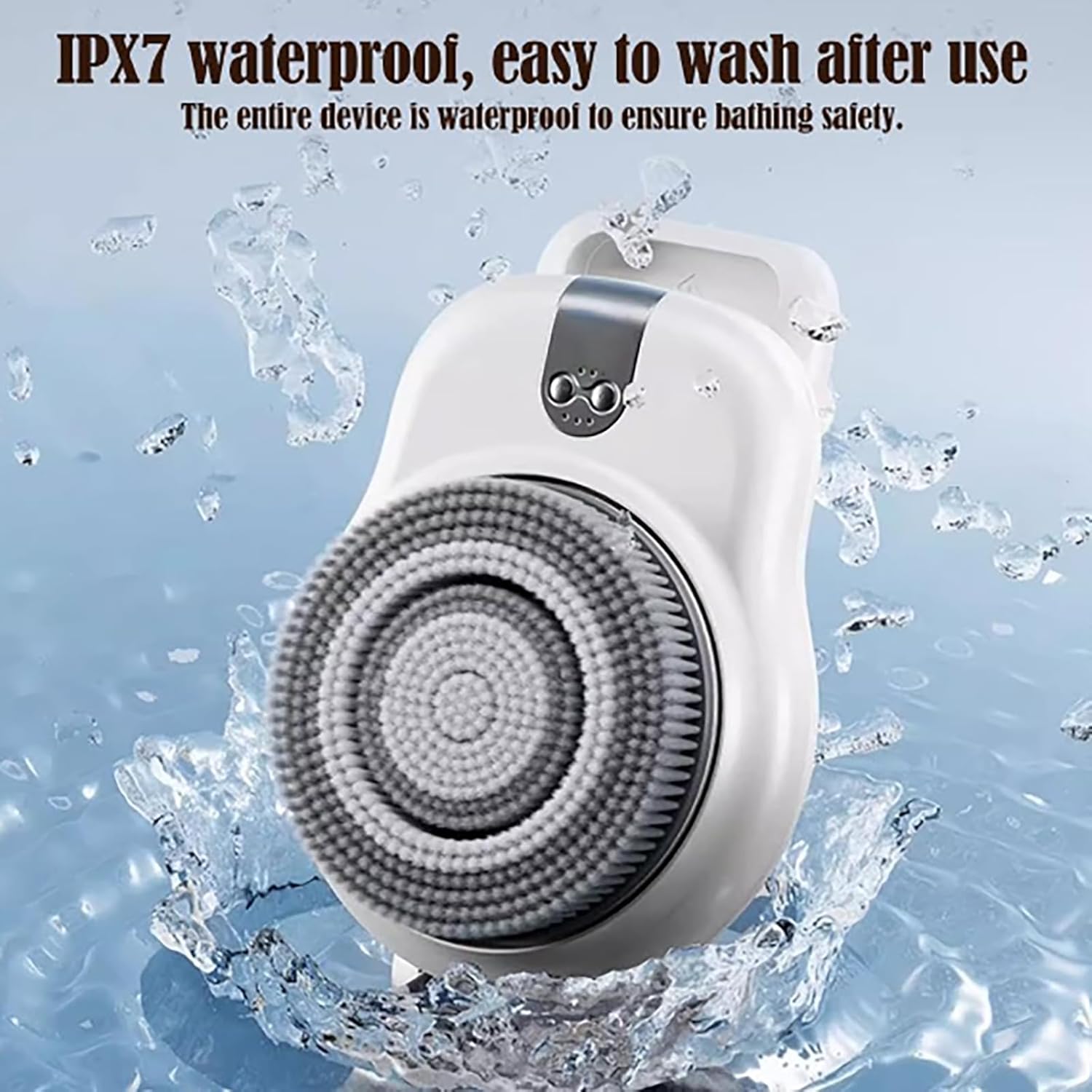Maliben | Scrubmaster Shower Scrubber | Wall-Mounted Electric Scrubber For Thorough Cleaning And Convenience
