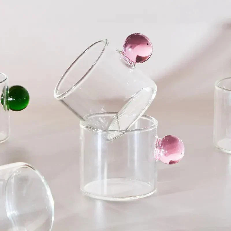 Maliben | Treated Espresso Glass Cup Set of 2