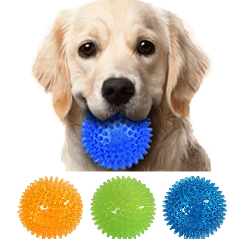 Maliben | Dog Play Ball With Bumps - Dental Hygiene & Play