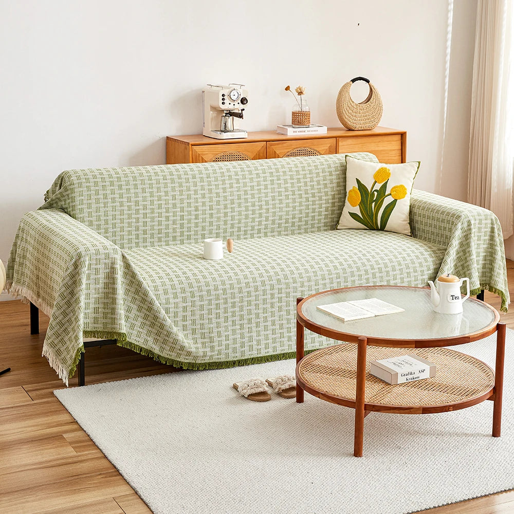 Maliben | Large Sofa Cover with Reversible Pattern Stylish Protection