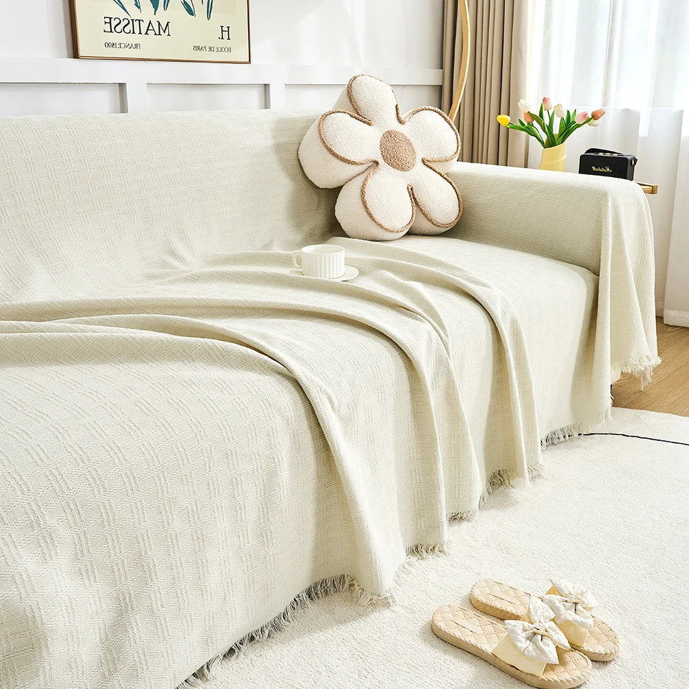 Maliben | Large Sofa Cover with Reversible Pattern Stylish Protection